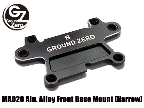 MA020 Alu. Alloy Front Base Mount set [Wide+Narrow]