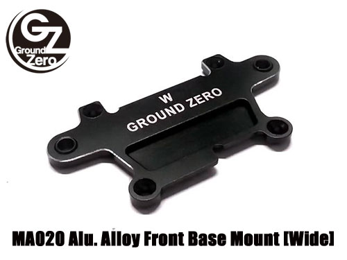 MA020 Alu. Alloy Front Base Mount set [Wide+Narrow] - Click Image to Close