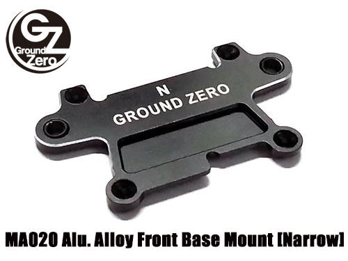 MA020 Alu. Alloy Front Base Mount [Narrow] - Click Image to Close