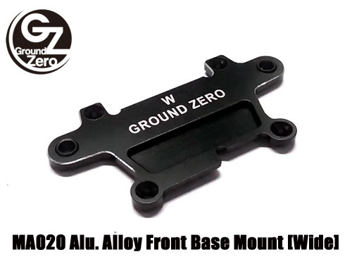 MA020 Alu. Alloy Front Base Mount [Wide] - Click Image to Close
