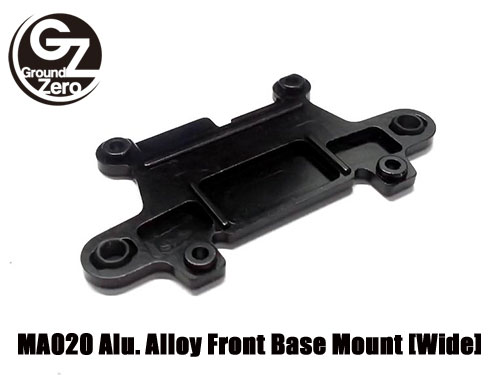 MA020 Alu. Alloy Front Base Mount [Wide] - Click Image to Close