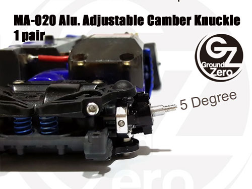 MA-020 Alu. Adjustable Camber Knuckle - 1 pair