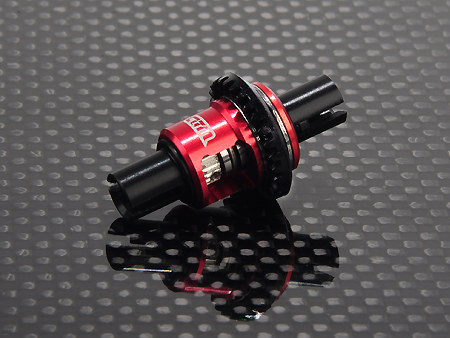 Alu. 6061 High Precision Ball Diff, Red. (AWD/AMZ) - Click Image to Close