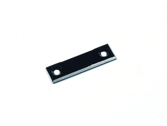 Alum. Front Body Mount Plate (Black) - Click Image to Close