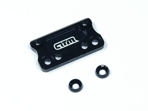Alu. Front Body Mount (For ASC Body)(BLACK) - Click Image to Close