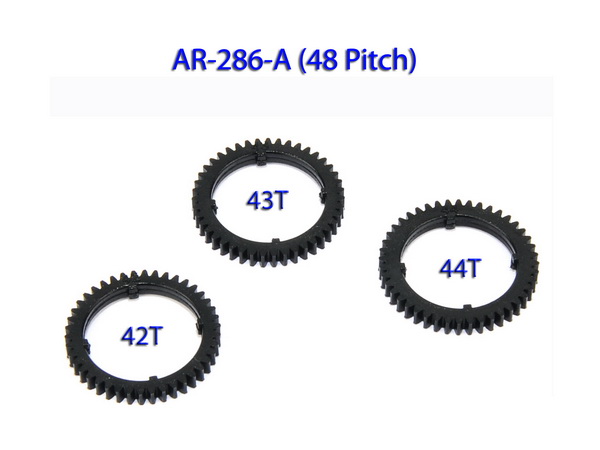 48 Pitch Spur Gear 42/43/44T - Click Image to Close