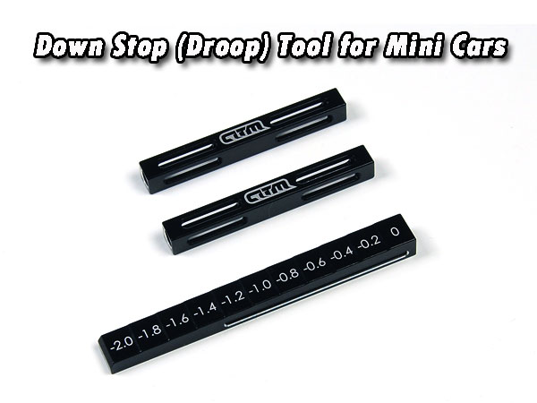 Down Stop (Droop) Tool for Mini Cars - Click Image to Close