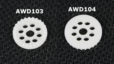 AWD Ball-Diff Delrin Spare Gear (28T Original Ratio) - Click Image to Close