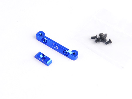 Alu. 1.5 Degree Toe-In Block set for AWD SAS EVO - Click Image to Close