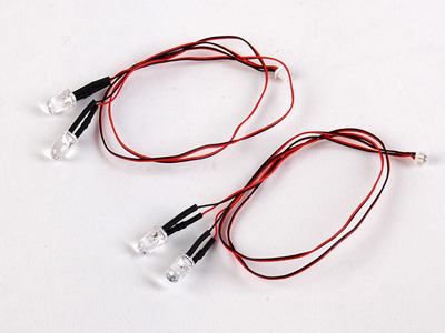 1/10 Option 5mm LED (Red 2 Pairs) - Click Image to Close