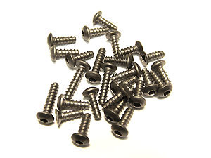 Mini-Z F-1 Titanium Full Screw Set - Click Image to Close