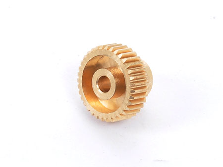 Motor gear1PCS (brass) - Click Image to Close