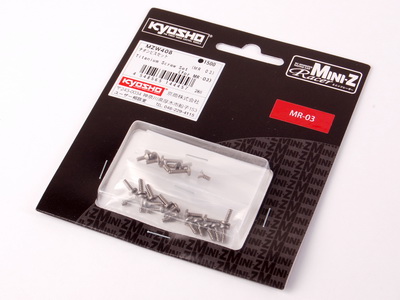 Titanium Screw Set (for MR-03) - Click Image to Close