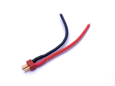 T-plug (Male w/ 100mm wire) - Click Image to Close