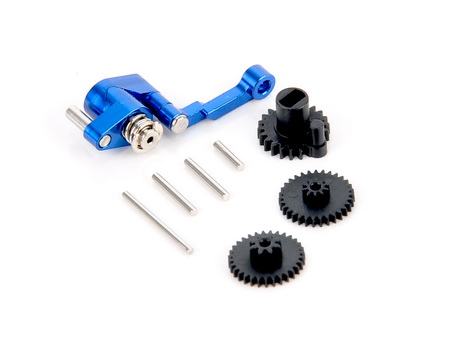 AWD Alu. Servo Saver Assembly Combo Set