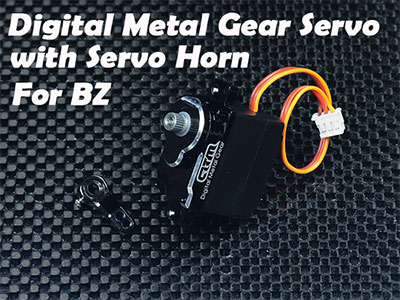 BZ Digital Metal Gear Servo with Servo Horn