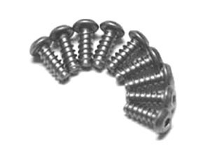 Titanium Screw #0.50" Button Head 2.3x6 10pcs