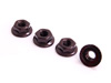 Aluminum Lock Nut 4mm (BLACK)