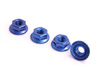 Aluminum Lock Nut 4mm (BLUE)