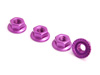 Aluminum Lock Nut 4mm (PURPLE)