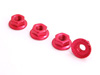 Aluminum Lock Nut 4mm (RED)
